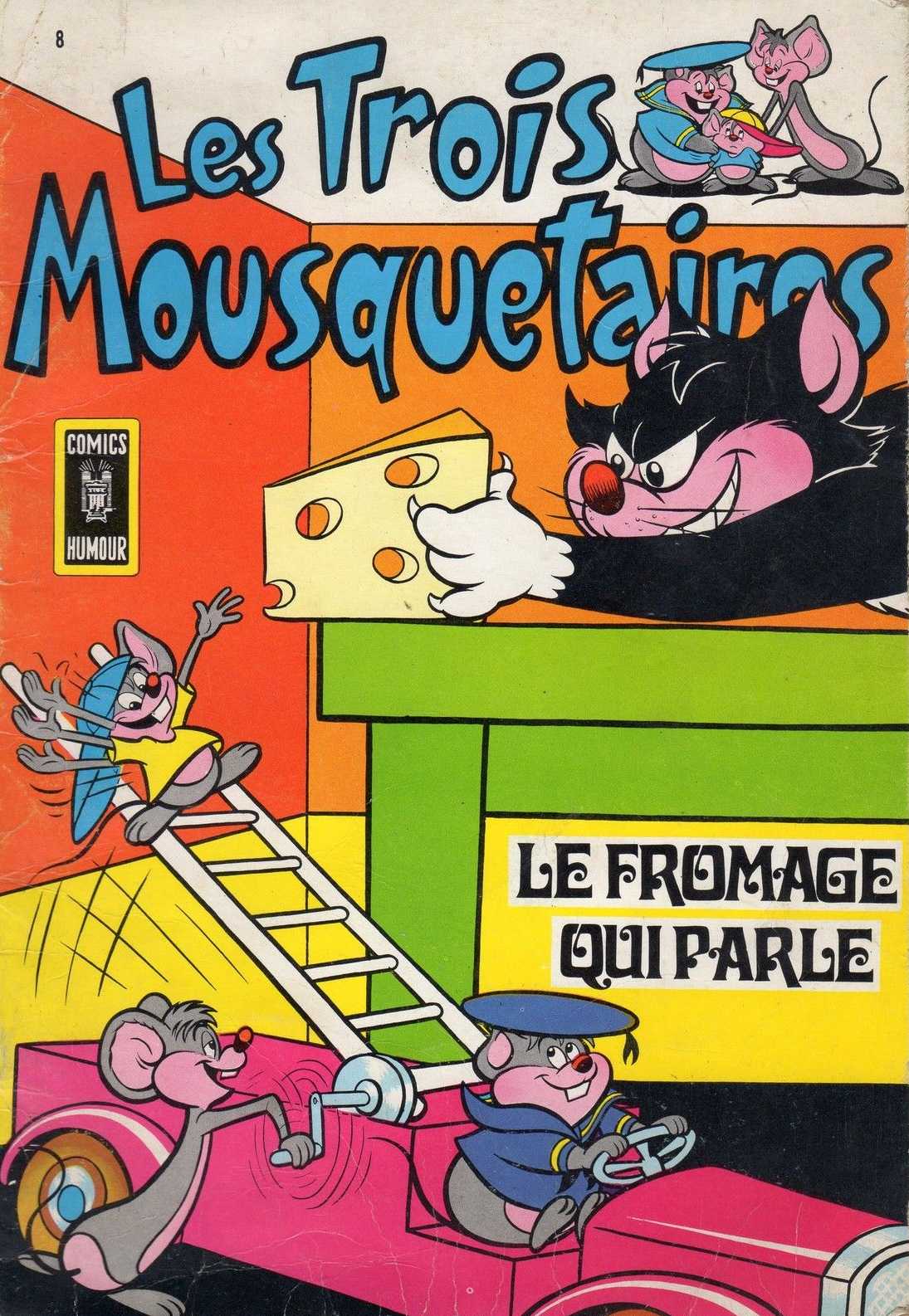 Scan de la Couverture Les Trois Mousquetaires n 8